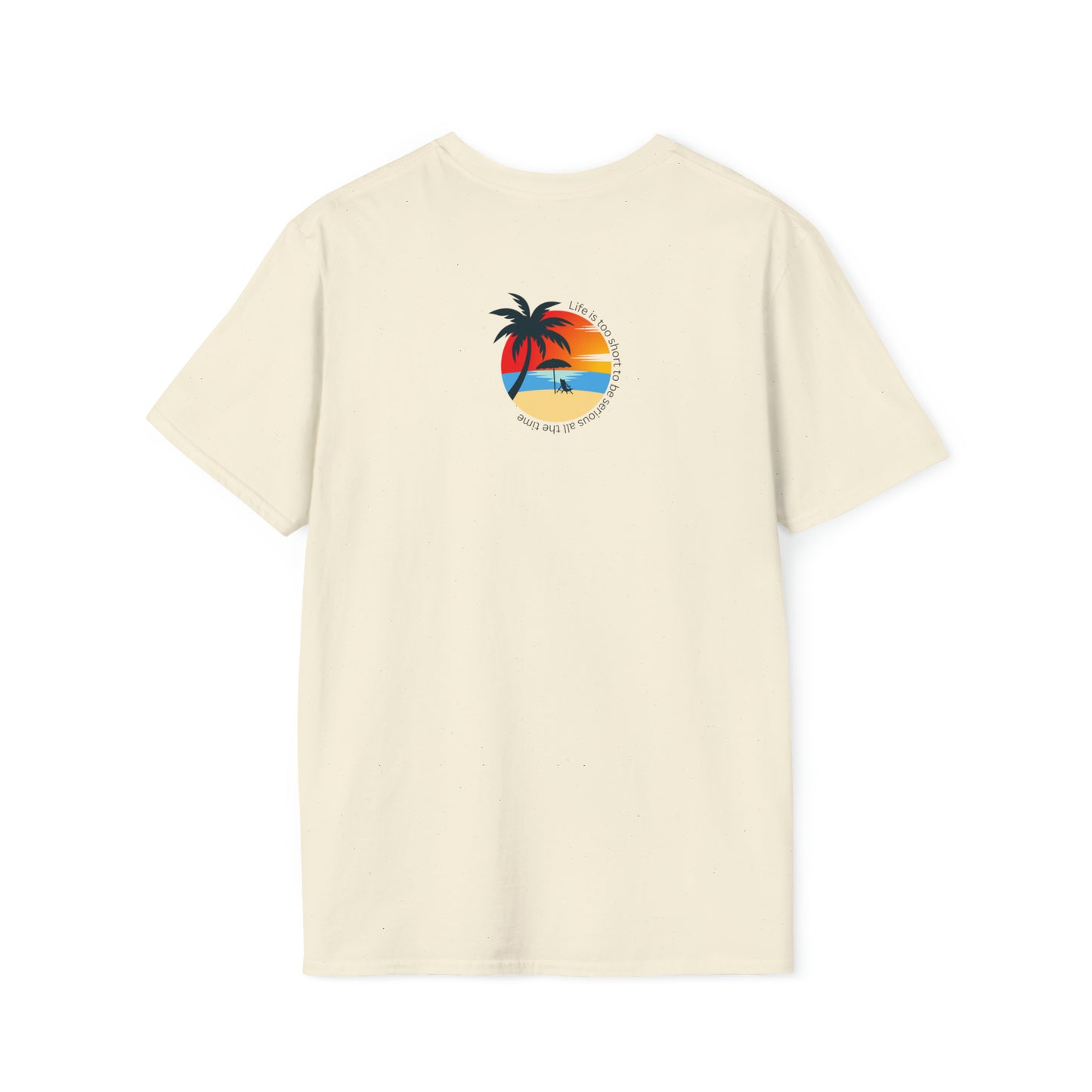 Life is short Unisex Soft-style Cotton T-Shirt