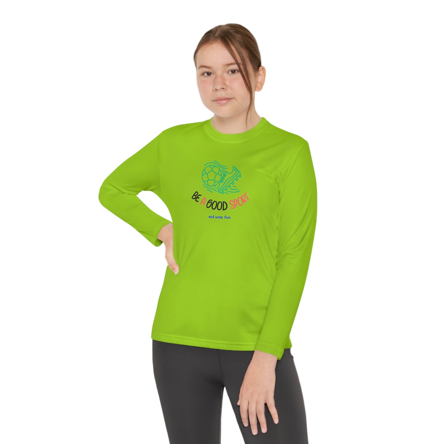 Be a Good Sport - Long Sleeve Moisture-wicking polyester Youth Shirt