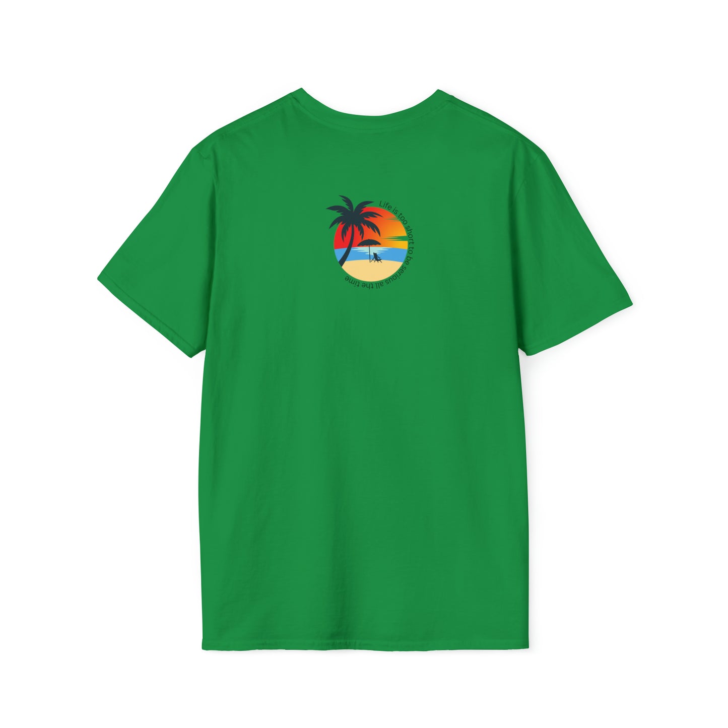 Life is short Unisex Soft-style Cotton T-Shirt