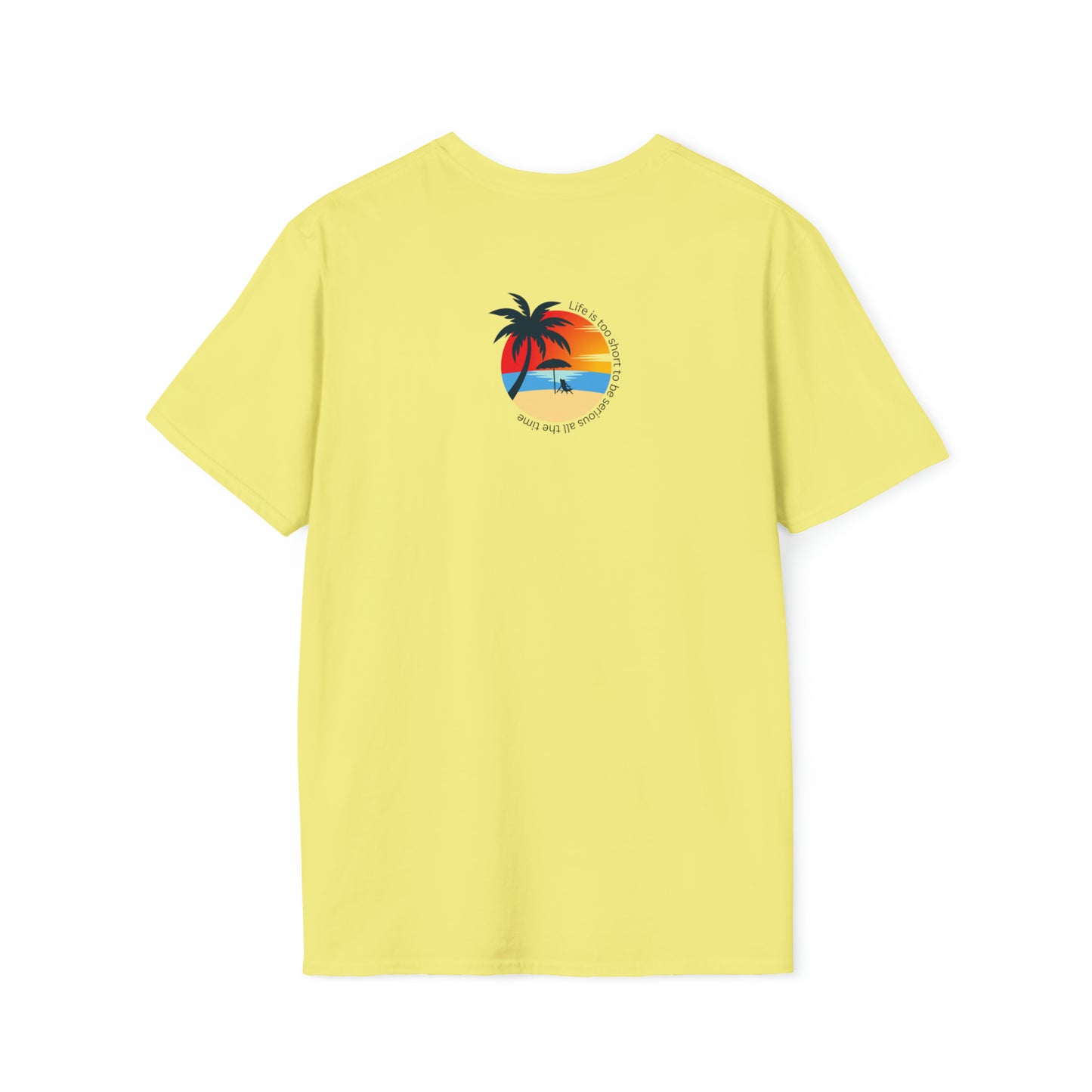Life is short Unisex Soft-style Cotton T-Shirt