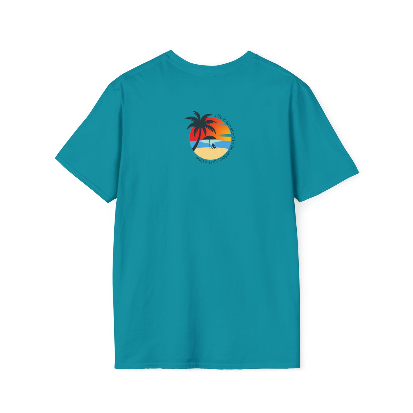 Life is short Unisex Soft-style Cotton T-Shirt