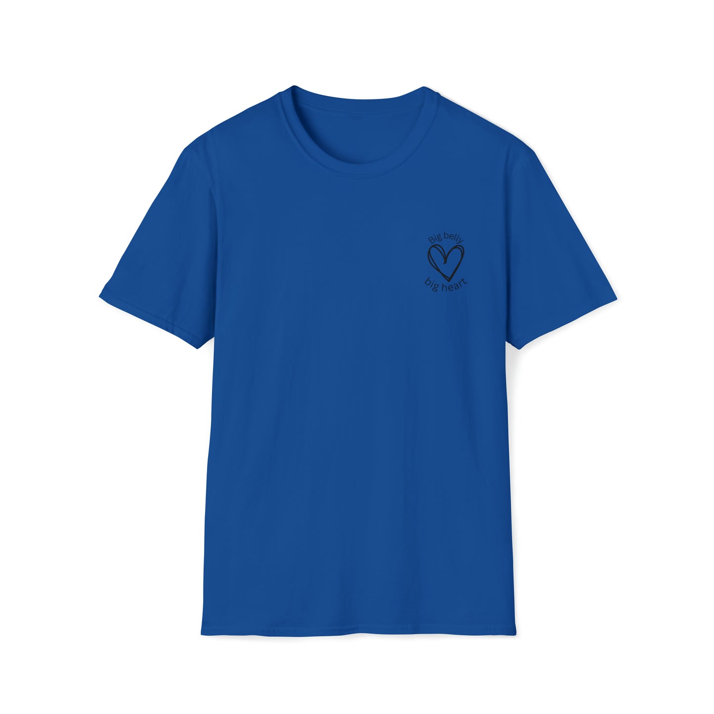 Big Belly Men's Soft-style Cotton T-Shirt