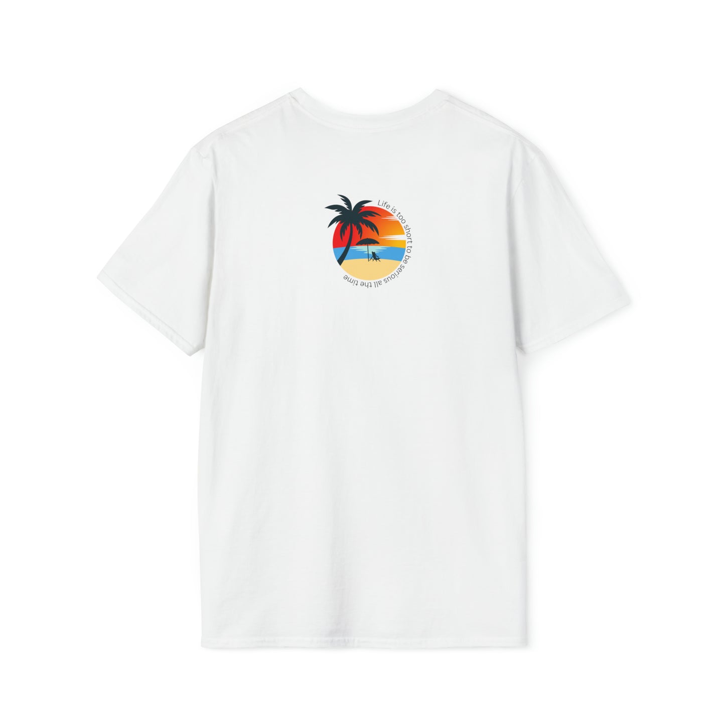 Life is short Unisex Soft-style Cotton T-Shirt