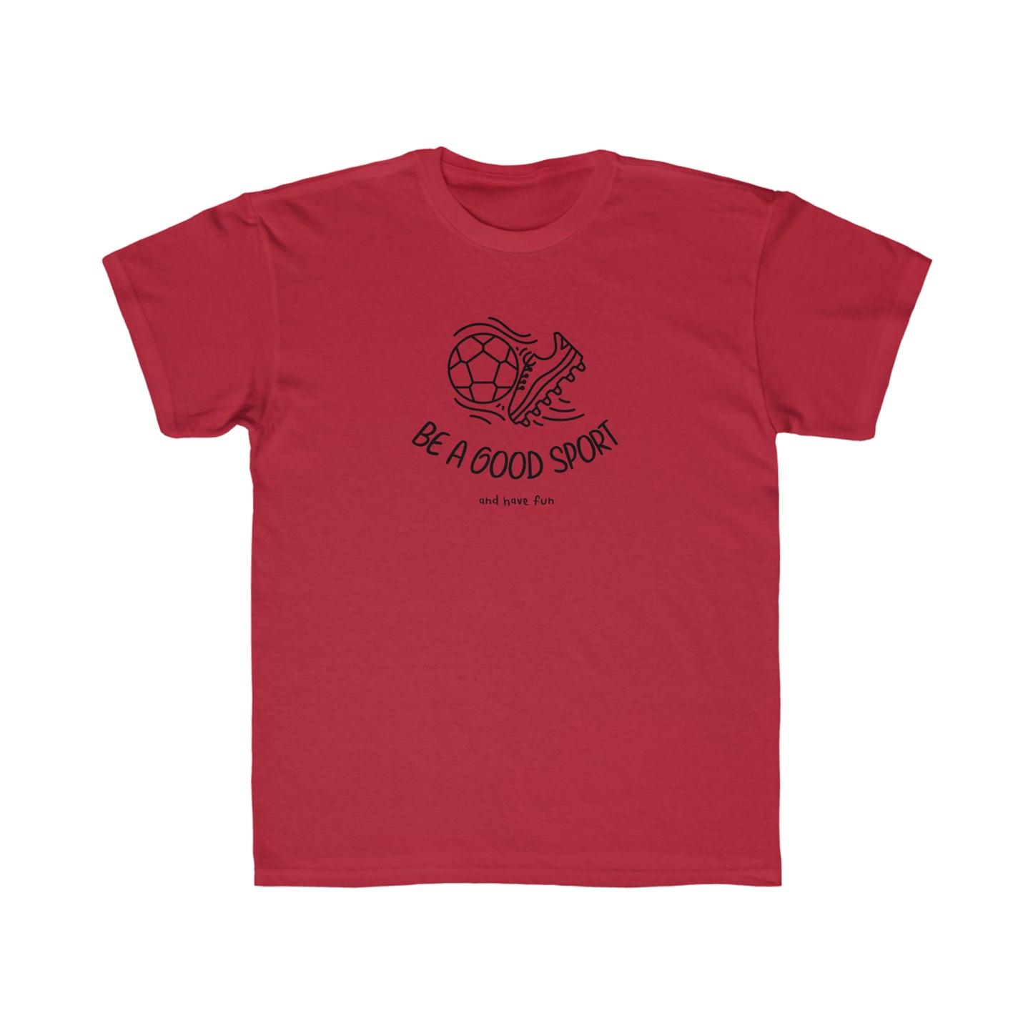 Be a Good Sport - Short Sleeve Comfortable Unisex Kids Cotton T-shirt