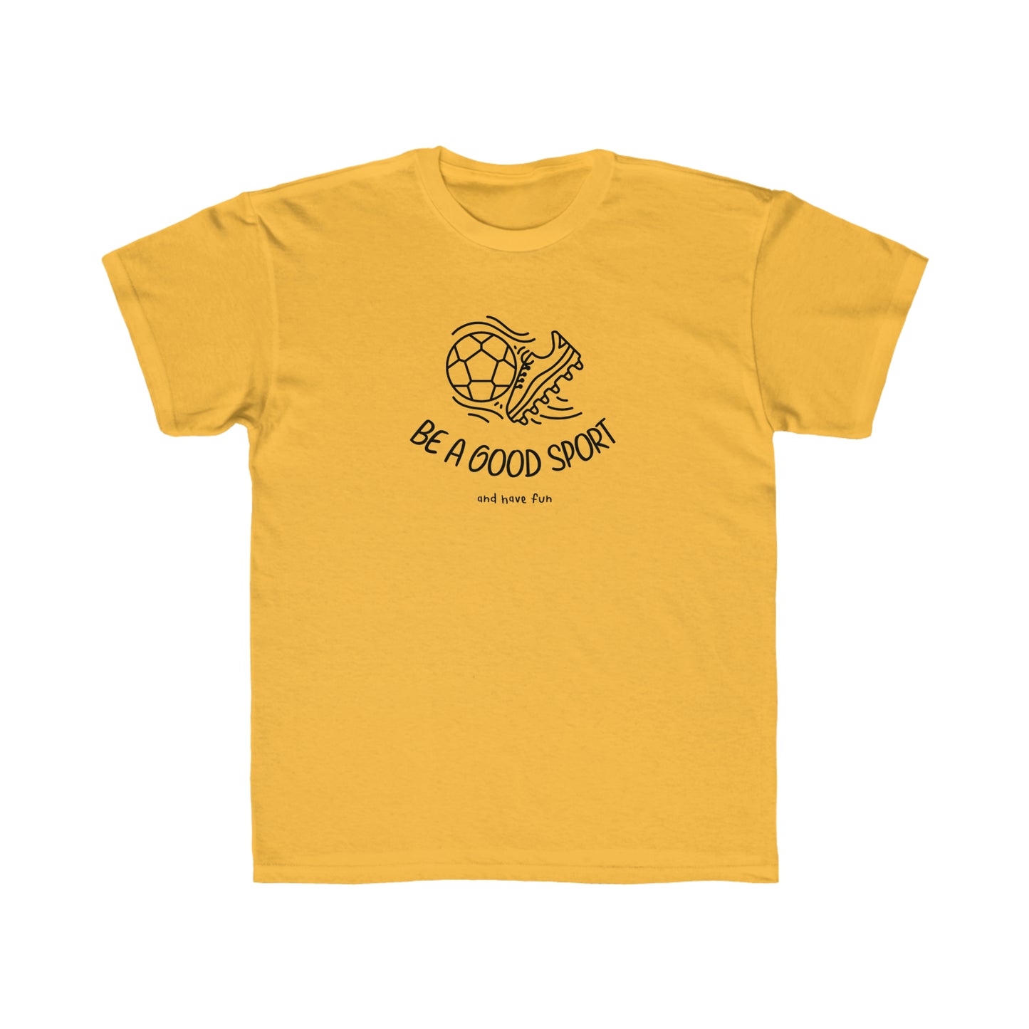 Be a Good Sport - Short Sleeve Comfortable Unisex Kids Cotton T-shirt
