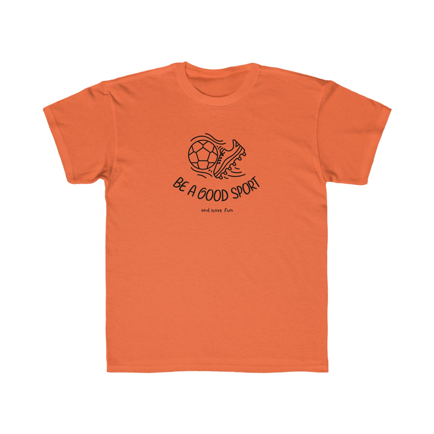 Be a Good Sport - Short Sleeve Comfortable Unisex Kids Cotton T-shirt