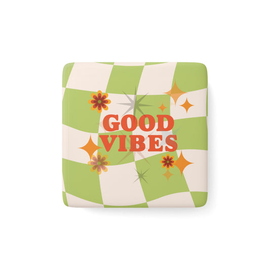 Porcelain Magnet, Square